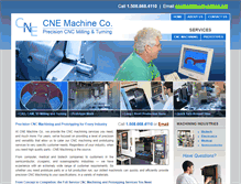 Tablet Screenshot of cnemachine.com